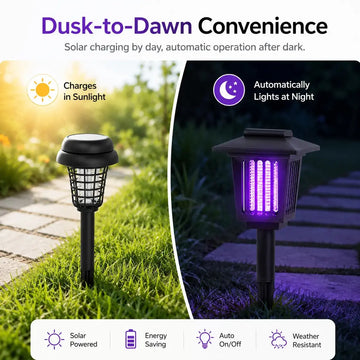 Solar Mosquito Eliminator — 4-Pack