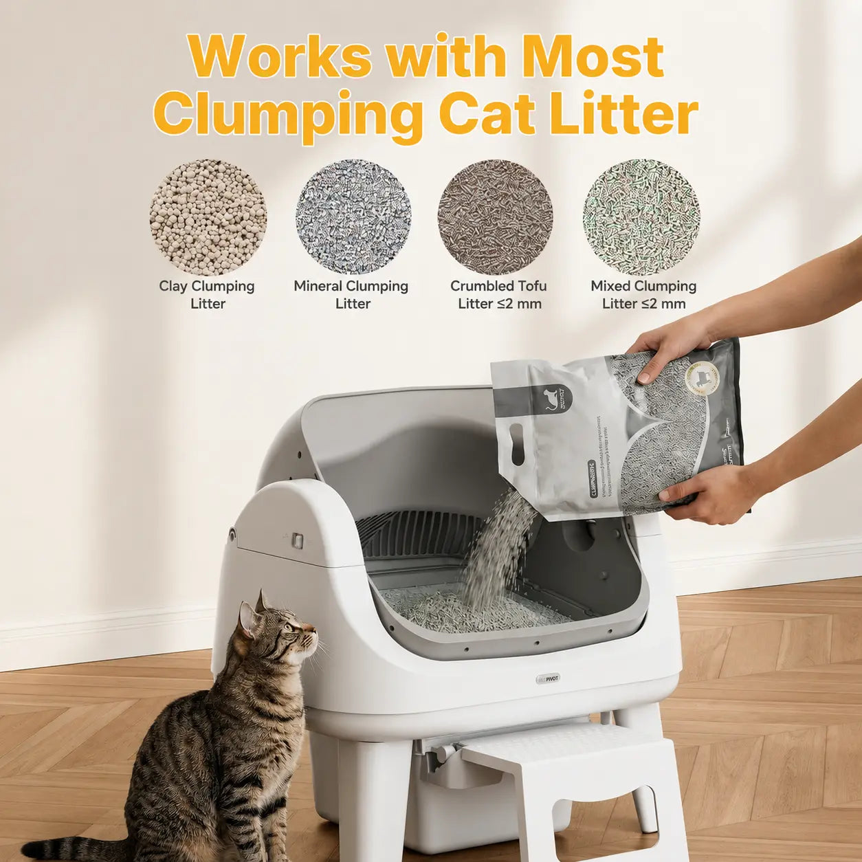 SmartPaw Smart Self-Cleaning Litter Box