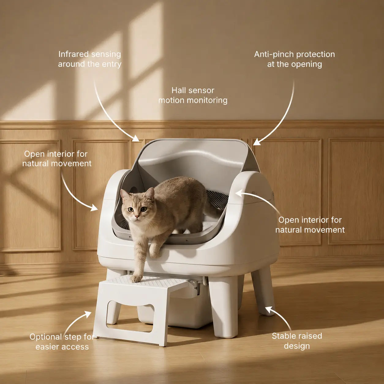 SmartPaw Smart Self-Cleaning Litter Box
